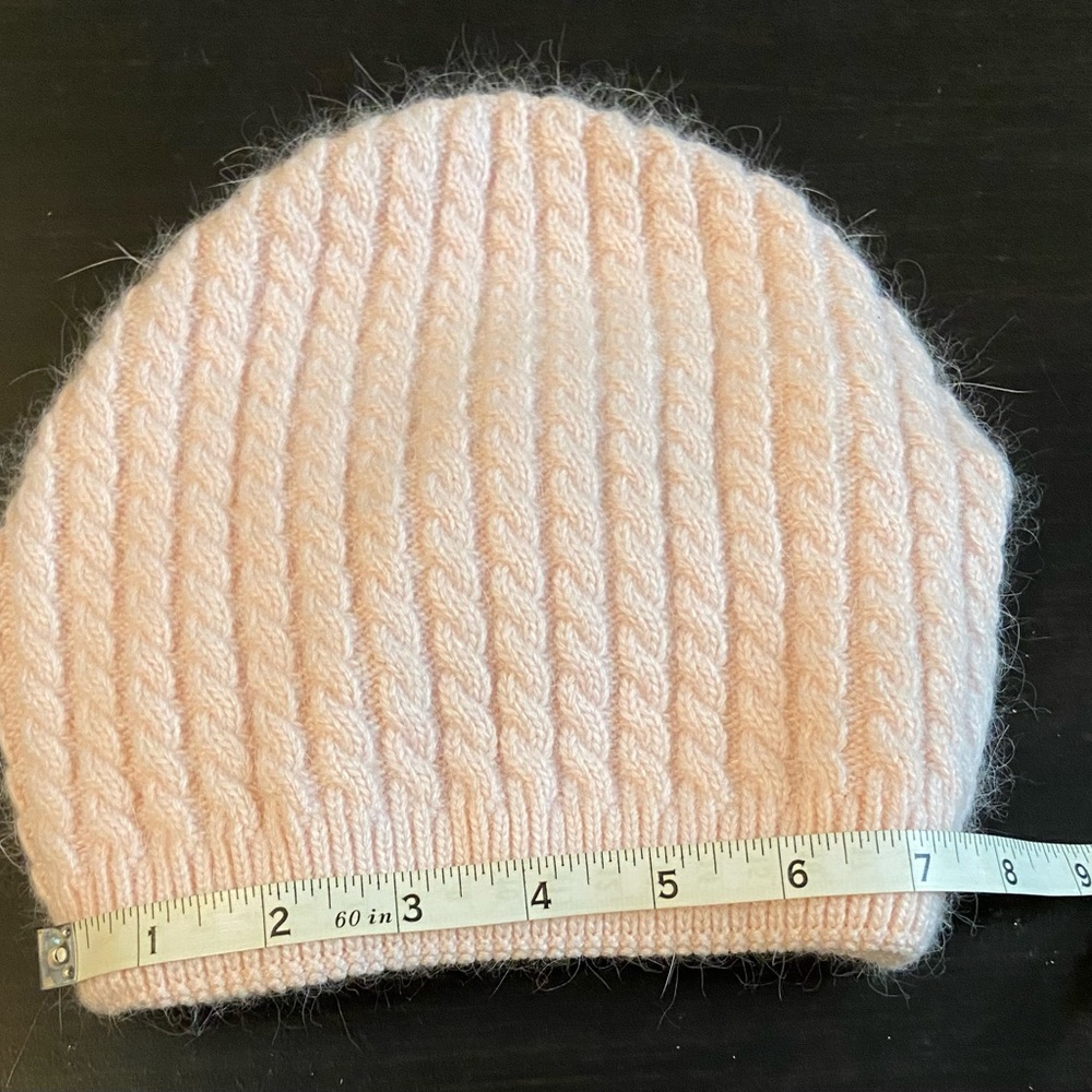 NWT HAUTE SHORE WOOL BLEND SLOUCHY BEANIE PINK HAT - Picture 5 of 8